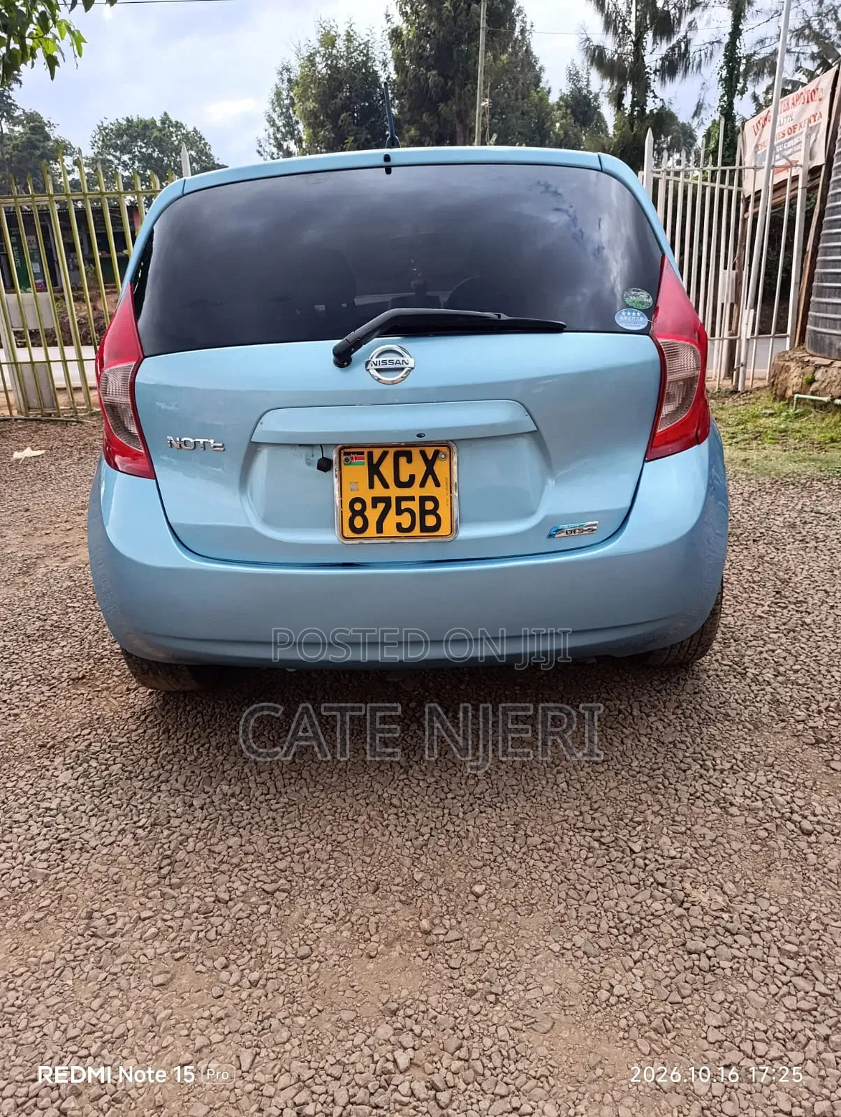 Nissan Note 2013 Blue
