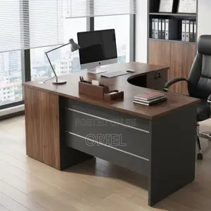 1600mm Curved Executive Office Desk – Modern Spacious Workstation