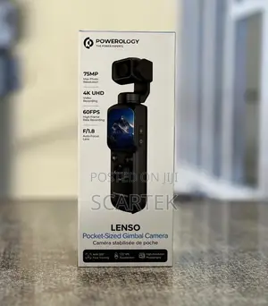 The Powerology Lenso Pocket-Sized Gimbal Camera