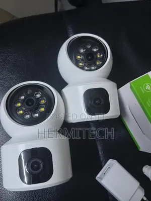 WiFi Baby Monitor CCTV With Dual Lenses for Clear Indoor Viewing