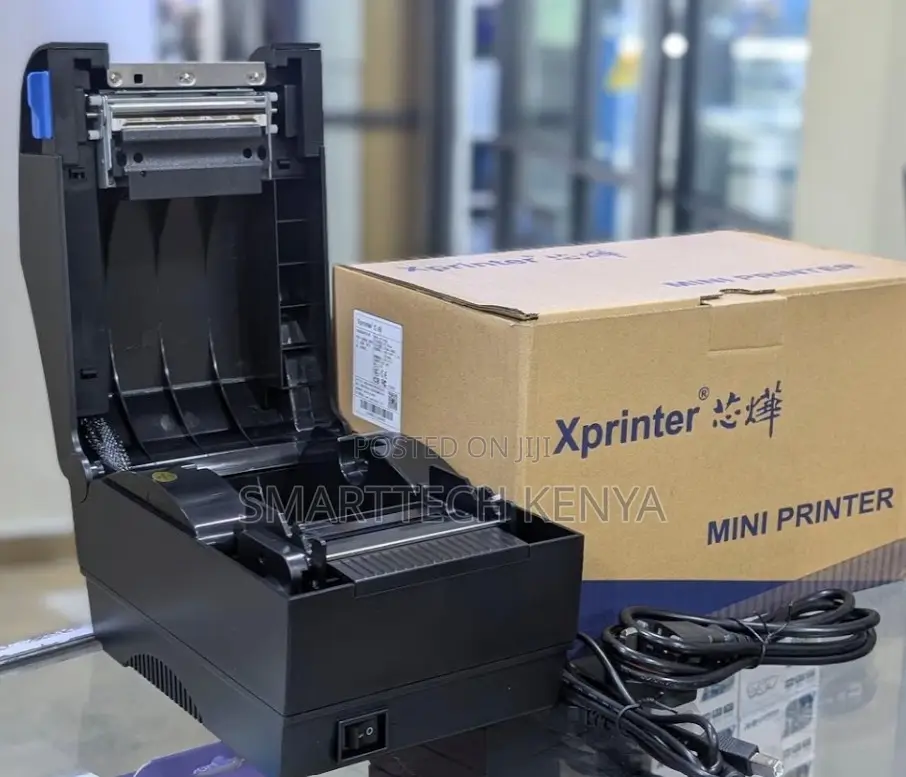 80mm Thermal Printer With USB Interface Barcode Printer