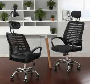 Mesh Ergonomic Headrest Executive Desk Chair