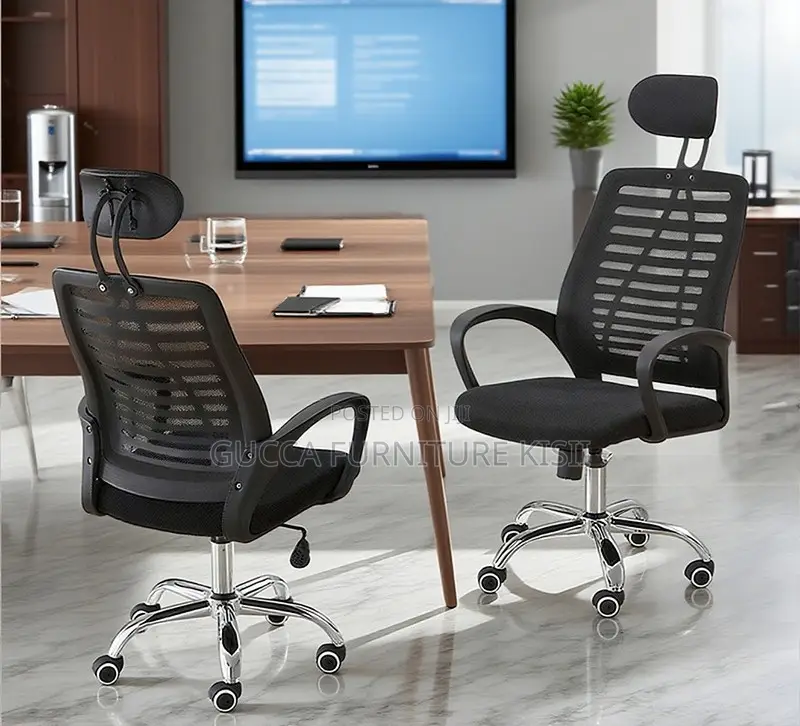 Mesh Ergonomic Headrest Executive Desk Chair