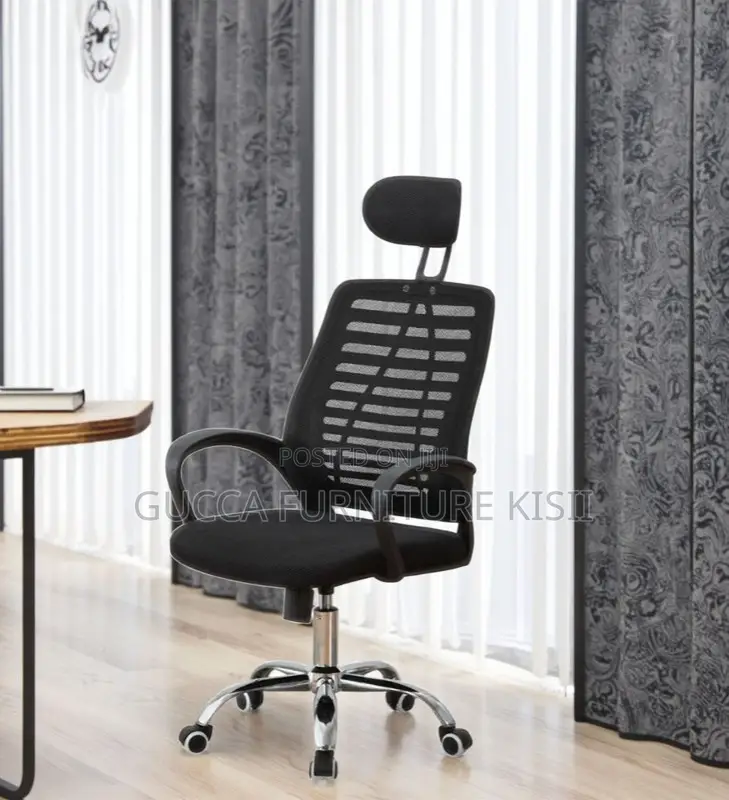 Mesh Ergonomic Headrest Executive Desk Chair