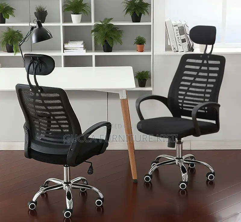 Mesh Ergonomic Headrest Executive Desk Chair