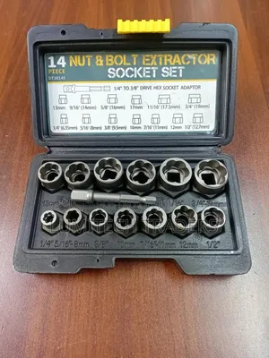 Nut & Bolt Extractor Set 14 PCS
