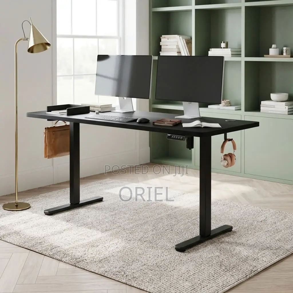 180cm Height-Adjustable Standing Desk – Premium Sit-Stand Workstation