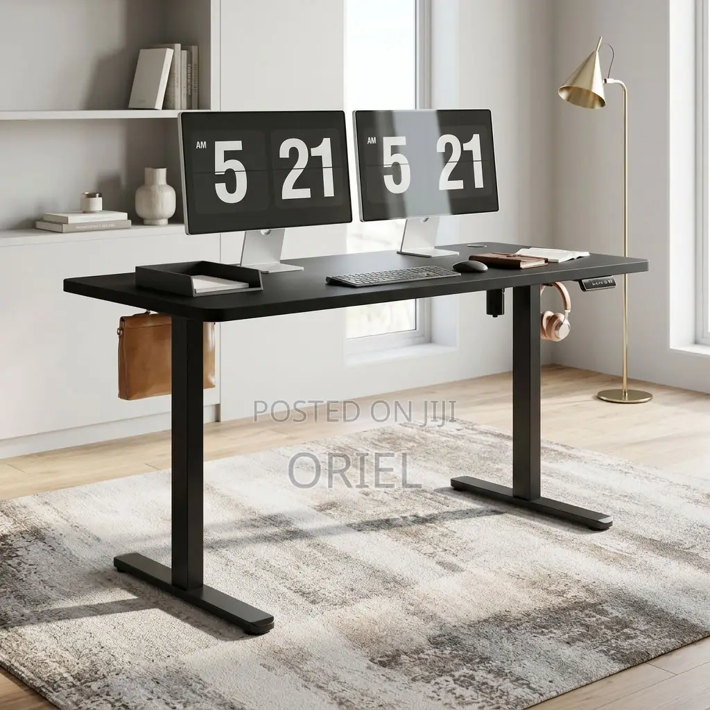 180cm Height-Adjustable Standing Desk – Premium Sit-Stand Workstation