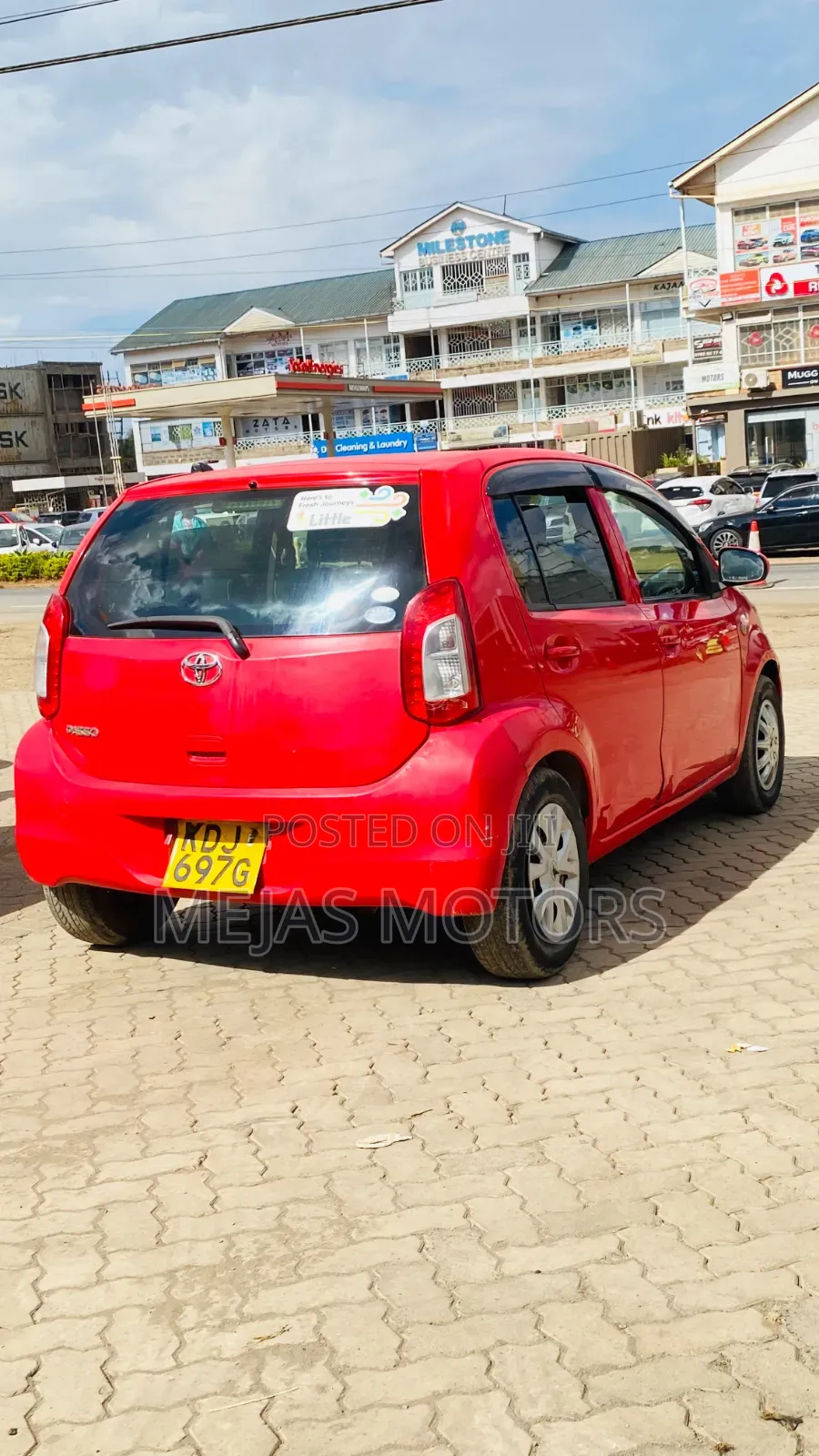 Toyota Passo 2015 Red
