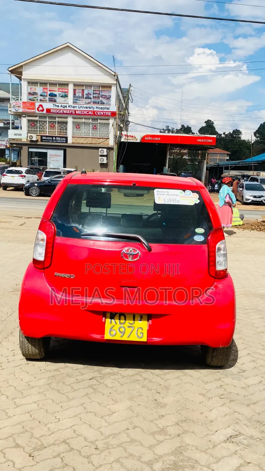 Toyota Passo 2015 Red
