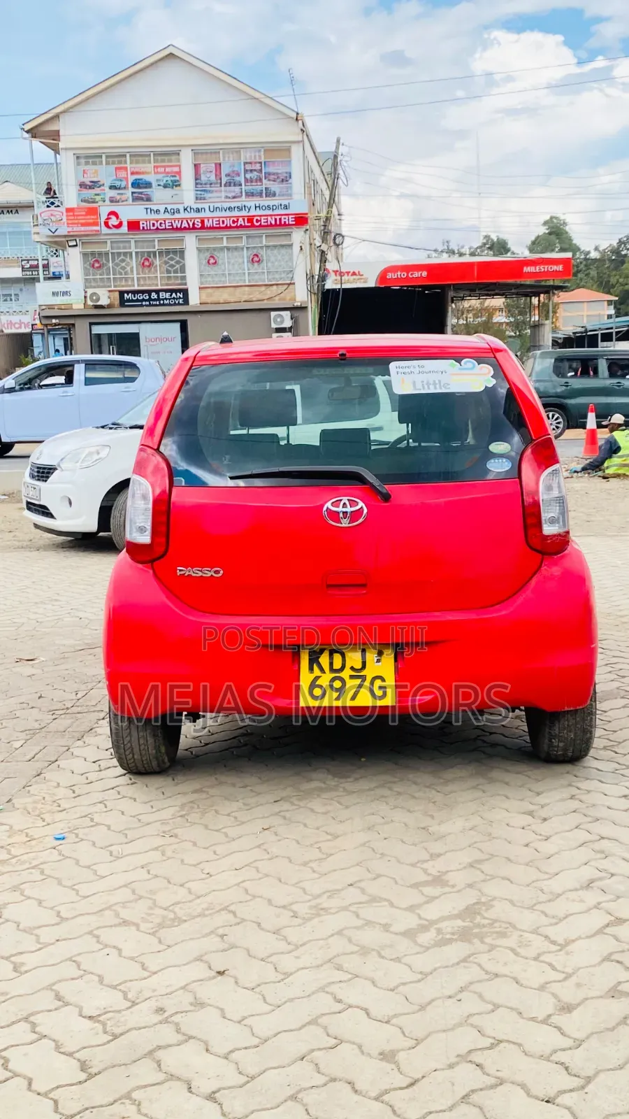 Toyota Passo 2015 Red