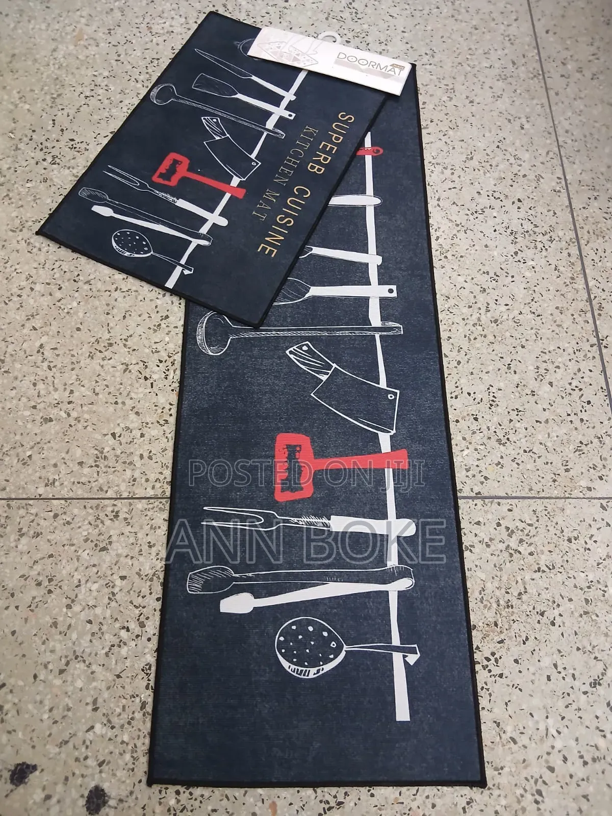 *2 PCS Modern Themed Kitchen Mat Available*
(3d)
Different