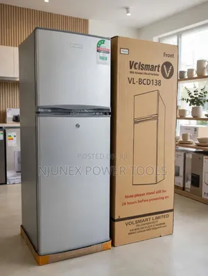 Volsmart 138Litres Double Door Fridge
