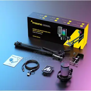MAONO DGM20S Gamerwave Condenser USB Gaming Microphone With Boom Arm
