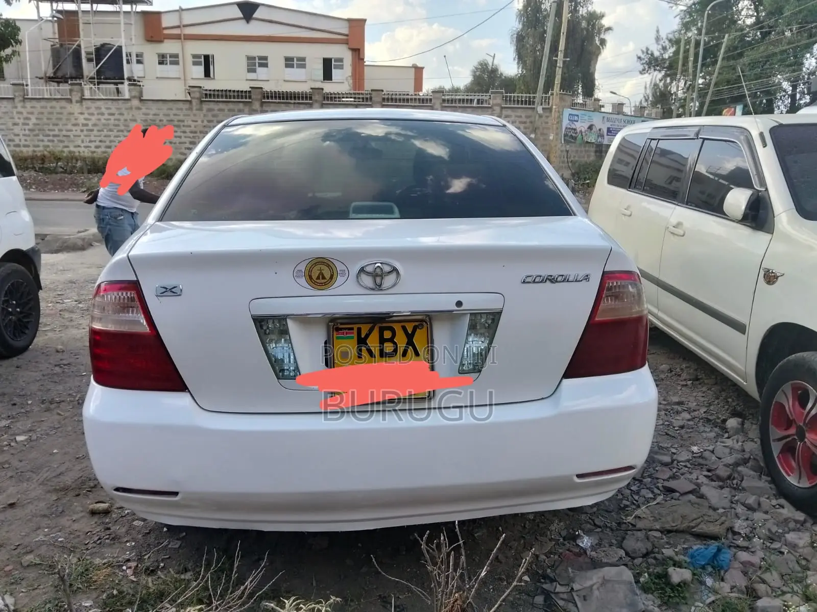 Toyota Corolla 2007 White