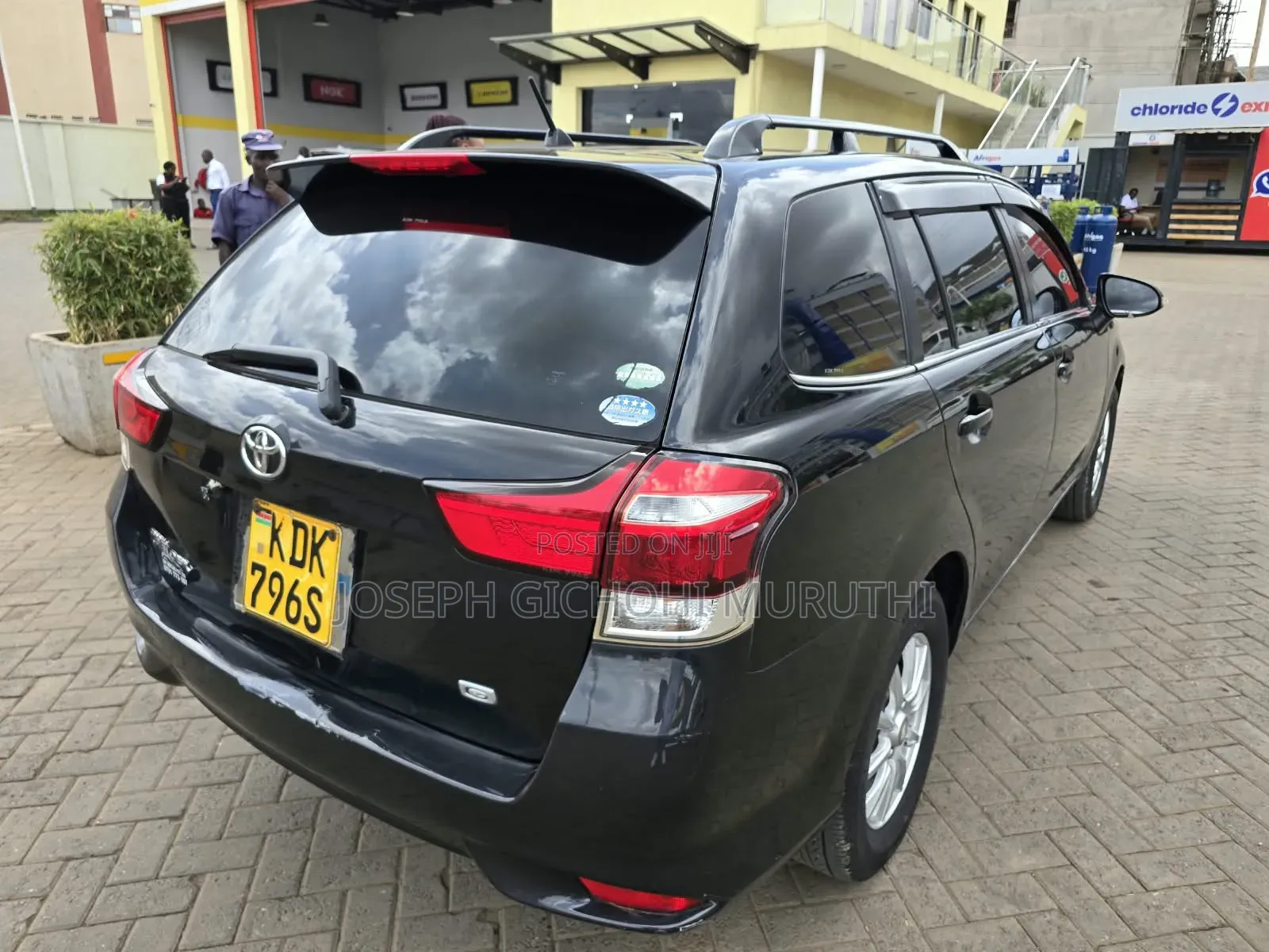 Toyota Corolla Fielder 2012 Black