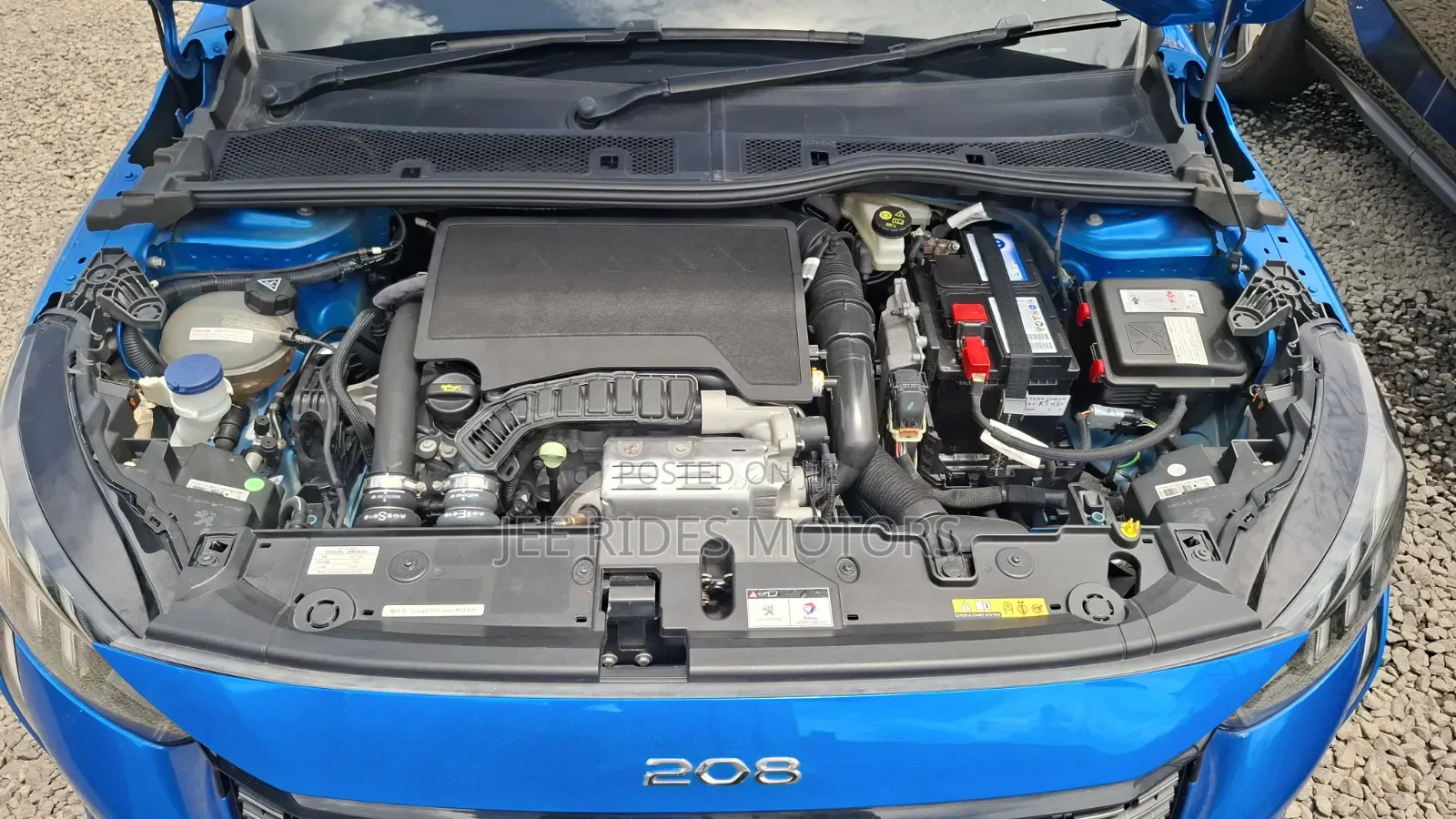 Peugeot 208 2021 Blue