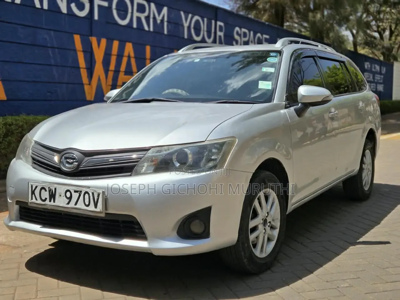 Toyota Corolla Fielder 2012 Black