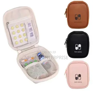 Portable Travel Medicine & First Aid Bag
