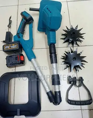 21V Cordless Tiller Cultivator