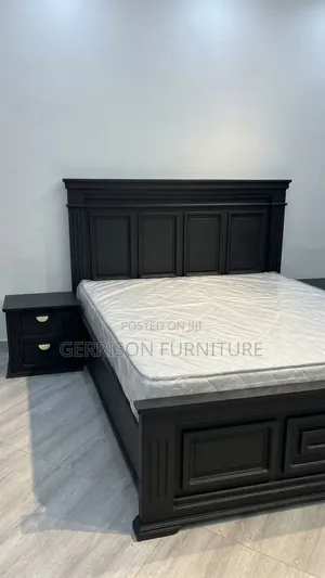 Premium 5x6 Hardwood Executive Bed Frame & Locker (Buy Combo or Solo)