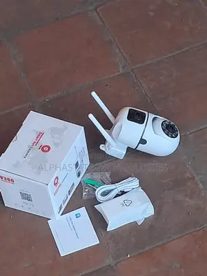 V380 Dual Lens WiFi Bulb CCTV Camera With Color Night Vision in Kenya