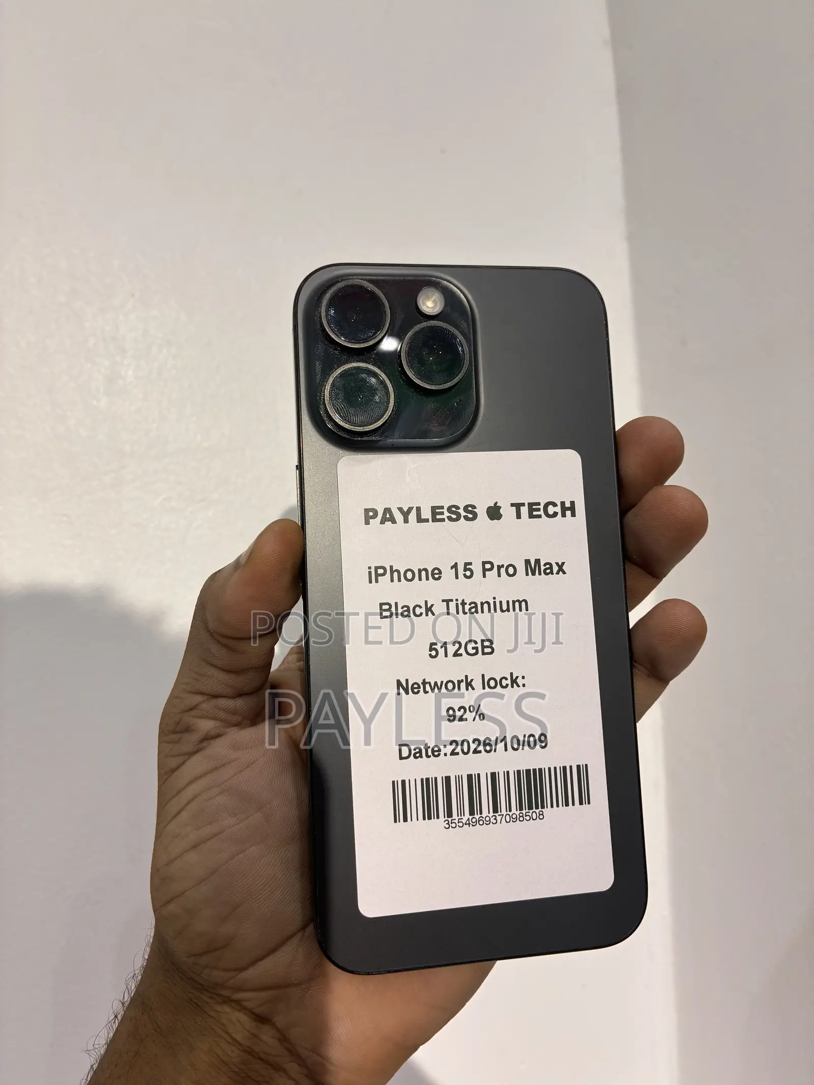 Apple iPhone 15 Pro Max 512 GB Black