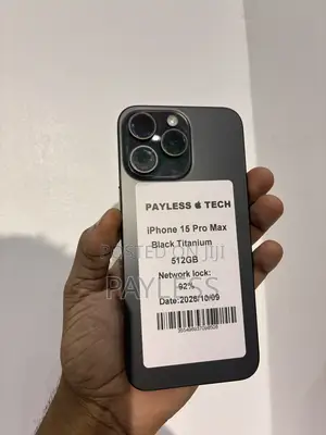 Apple iPhone 15 Pro Max 512 GB Black