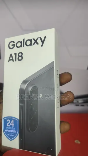 New Samsung Galaxy A18 128 GB Black