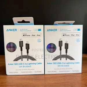 Anker USB-C to Lightning Cable 6ft Braided