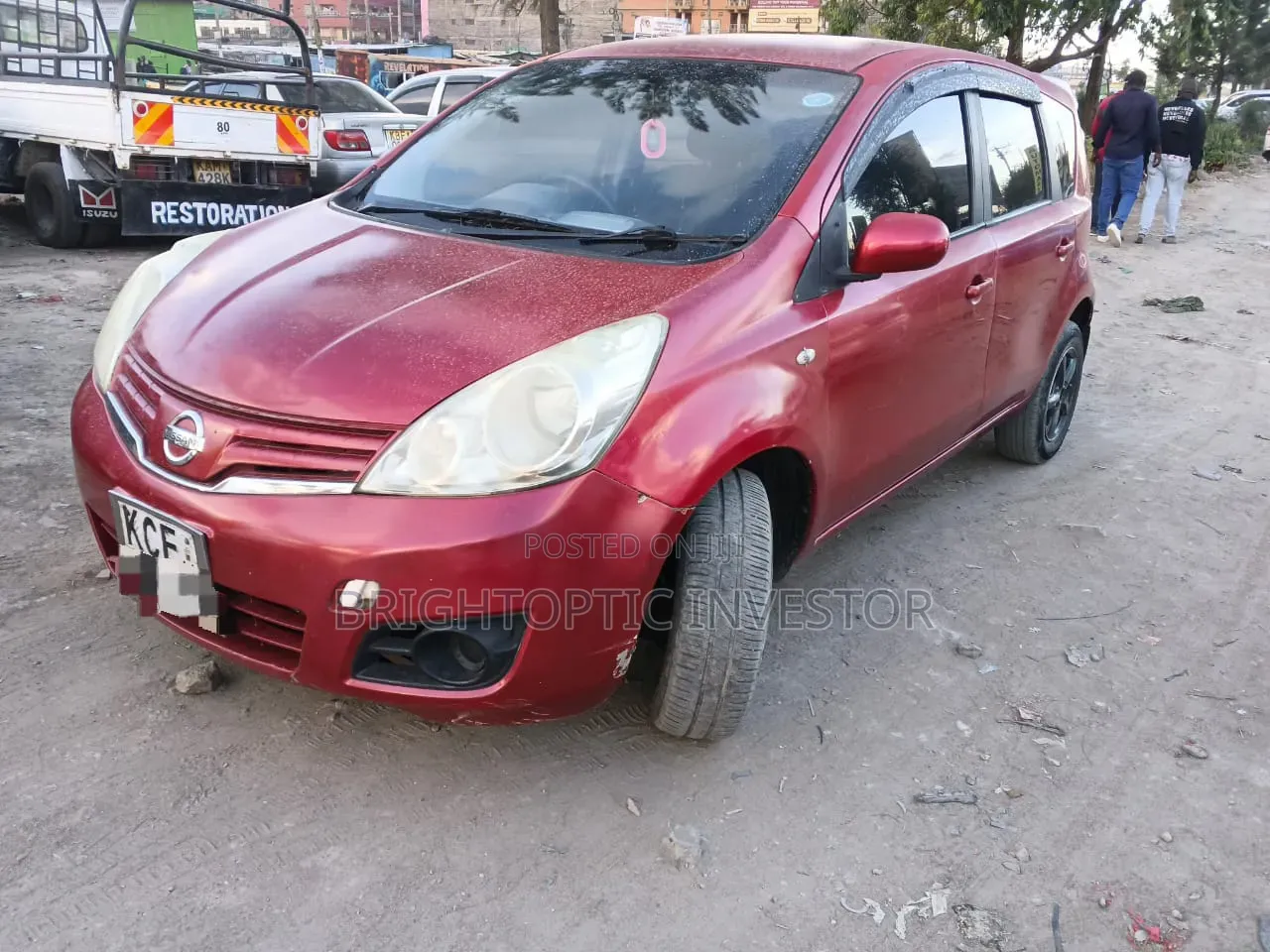 Nissan Note 2010 Red