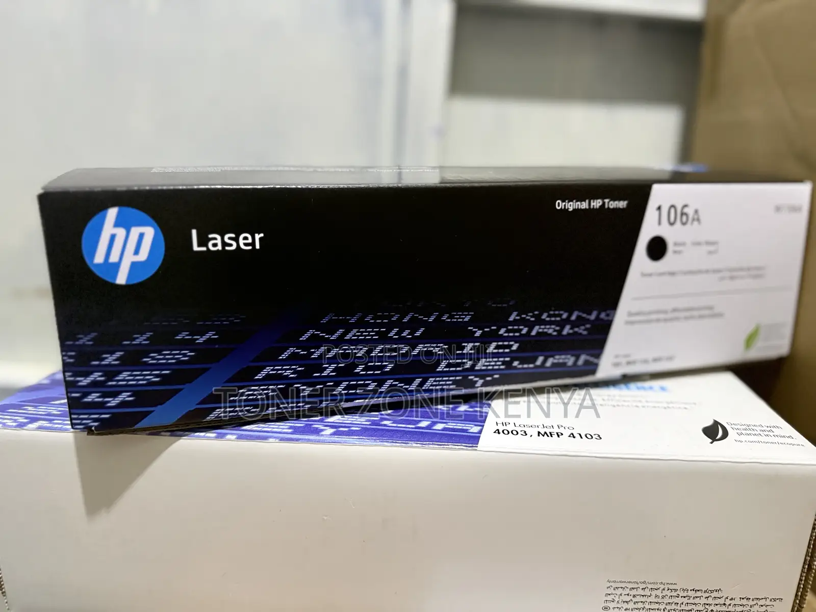 HP 106A Black Laser Toner Cartridge, W1106A (Cartridge)