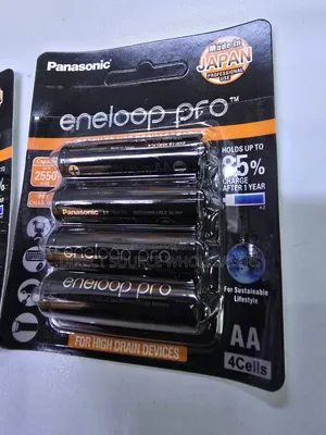 High Performance Eneloop Pro Batteries for Compatible Devices