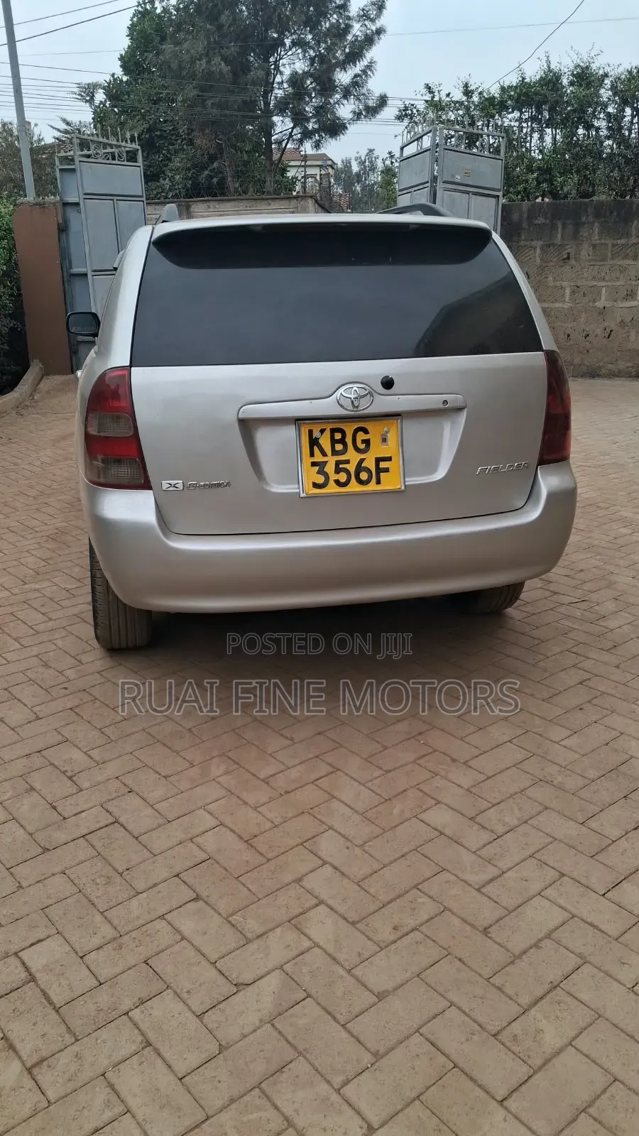 Toyota Corolla Fielder 2004 Silver
