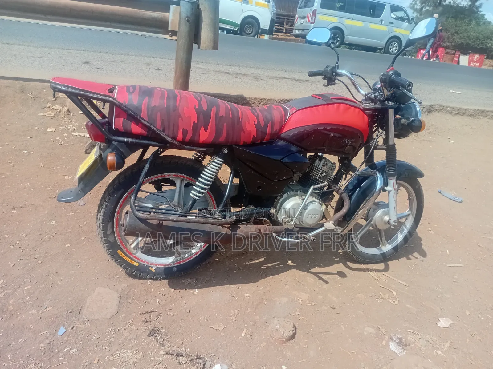 TVS HLX 125 2020 Black
