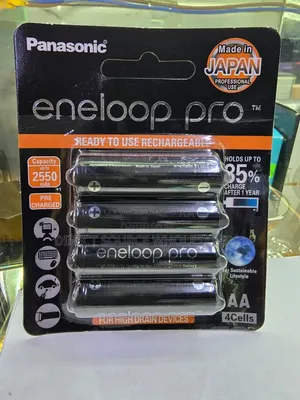 Eneloop Pro Batteries for Godox Speedlight and Wireless Microphones