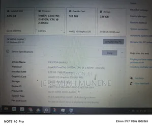 Laptop HP EliteBook 820 G3 8GB Intel Core i5 SSD 256GB