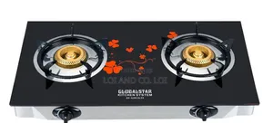 Globalstar 2 Burner Glass Table Top Cooker