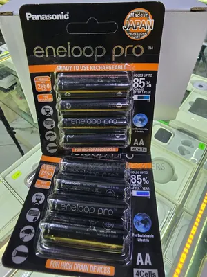 Eneloop Pro AA Batteries for Professional Photographers With Pack of 4