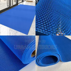 Blue Perforated Bathroom Mats Blue Perforated Bathroom Mats