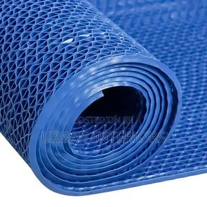 Blue Perforated Bathroom Mats Blue Perforated Bathroom Mats