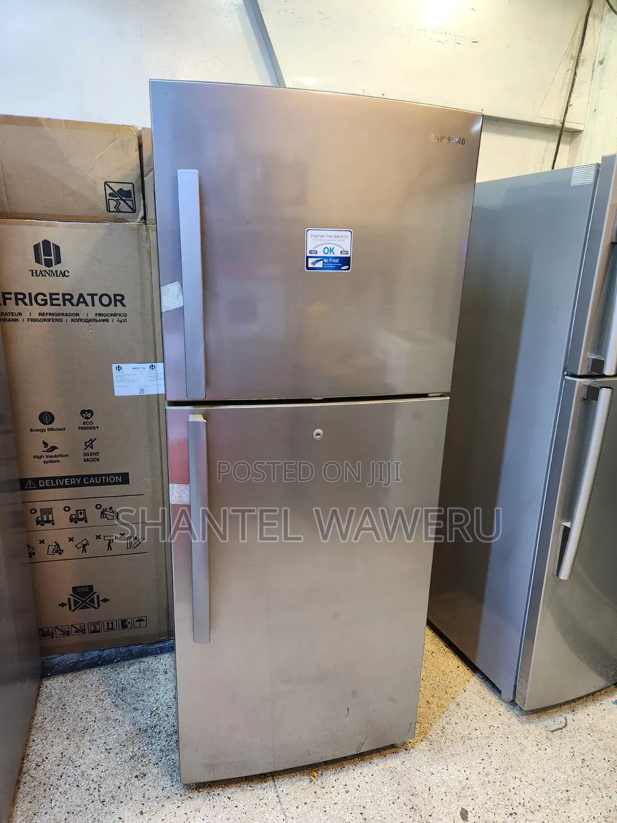 Silver Big Double Fridge < 4>