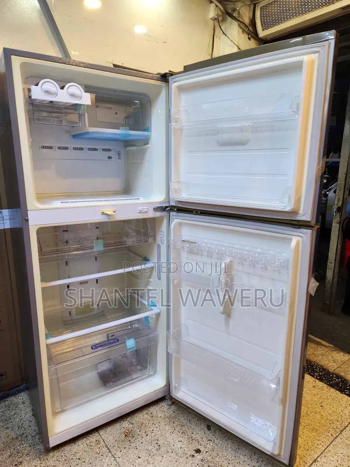 Silver Big Double Fridge < 4>