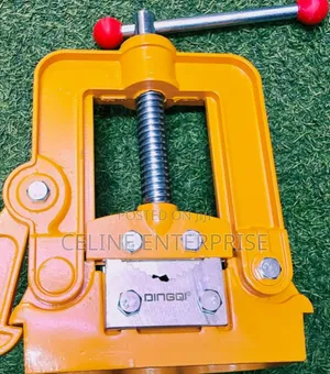 2-Inch Heavy-Duty Pipe Vice Tool for Plumbers