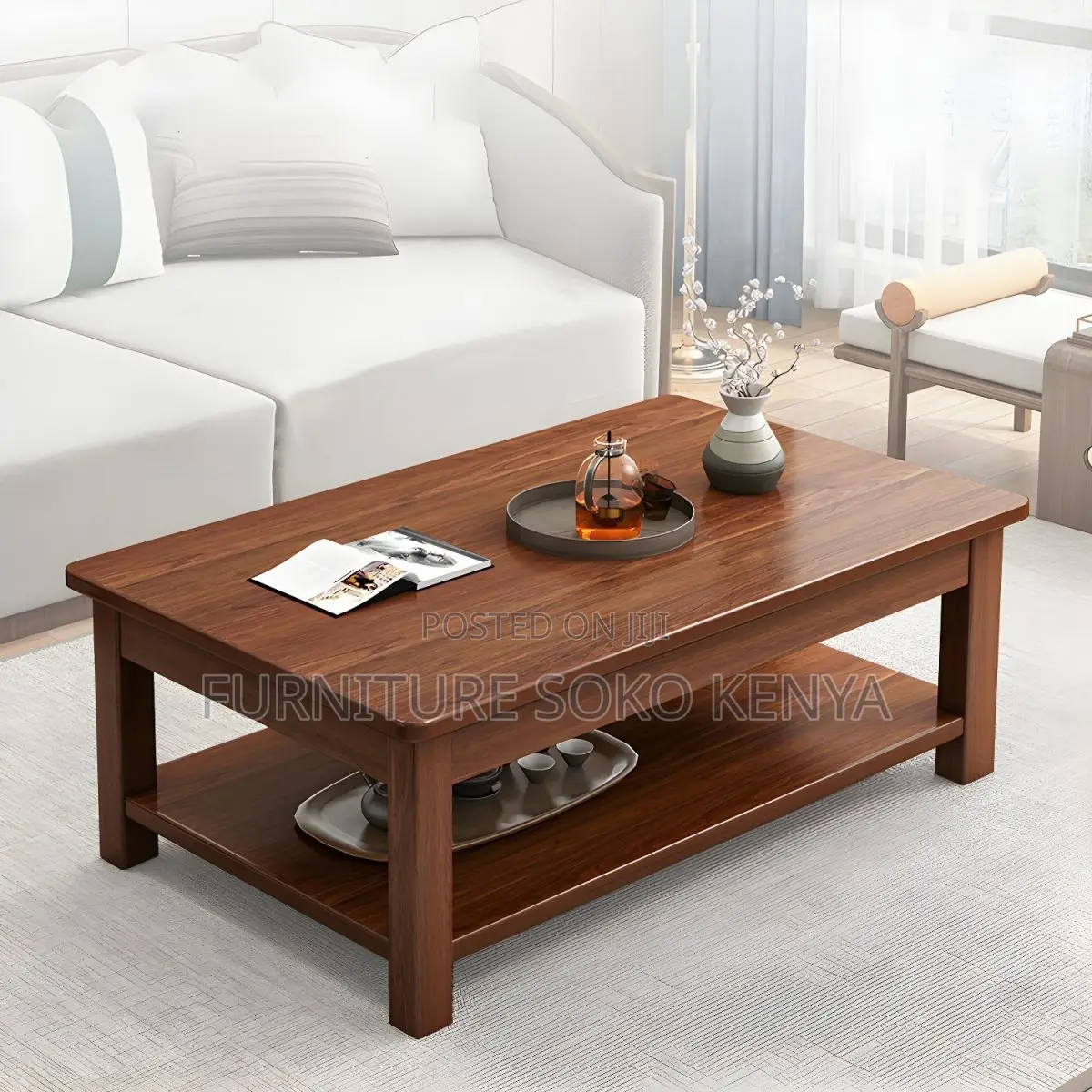 Executive Home Office Coffee Table 120 X 60 Tea Table