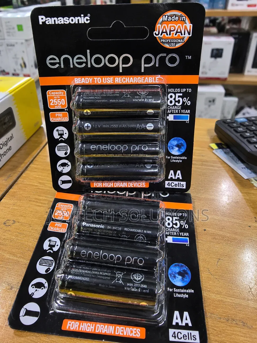 Heavy Duty Double AA Rechargeable Batteries With Long Lasting Power