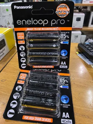 Heavy Duty Double AA Rechargeable Batteries With Long Lasting Power