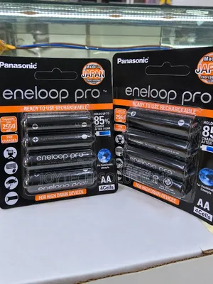 Long Lasting Double AA Batteries for Cameras and Wireless Microphones
