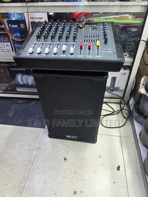 8 Channels Powered Mixer Plus Nexo PS12 Speaker