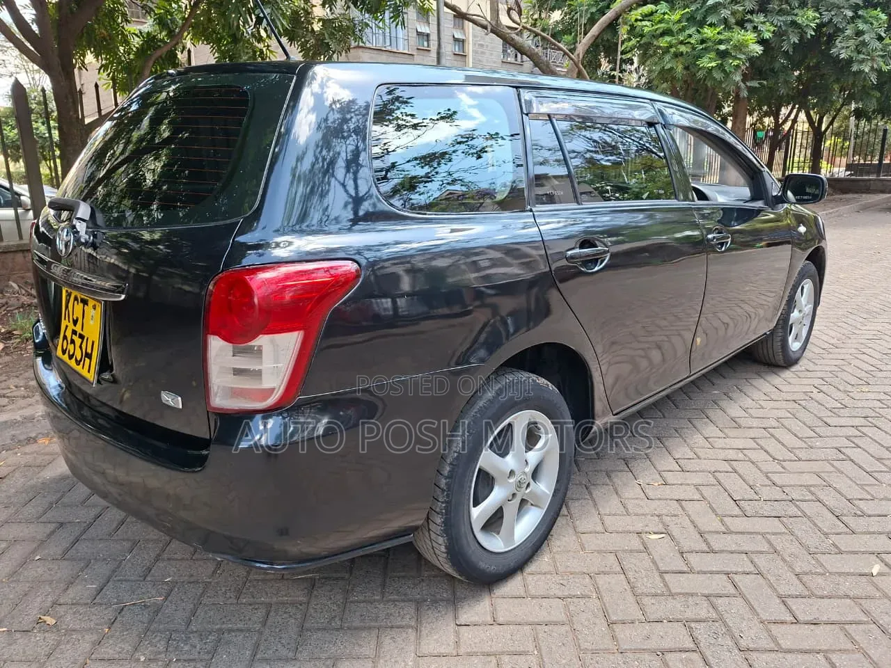 Toyota Corolla Fielder 2012 Black